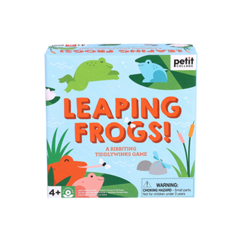 Board Game Leaping Frogs! [Spanish] Book