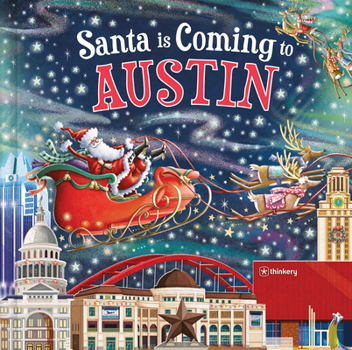 Hardcover Santa Is Coming to Austin Book