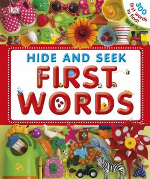 Hardcover Hide and Seek First Words Book