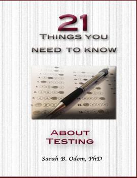 Paperback 21 Things You Need to KNOW about Testing Workbook Book