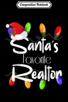 Composition Notebook: Santa's Favorite Registered nurse Costume Christmas Xmas  Journal/Notebook Blank Lined Ruled 6x9 100 Pages