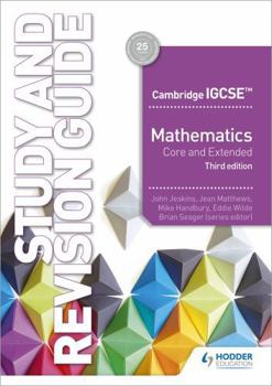 Paperback Cambridge IGCSE Mathematics Core and Extended Study and Revision Guide 3rd Edition: Hodder Education Group Book