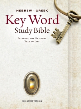 Hardcover Hebrew-Greek Key Word Study Bible-KJV Book