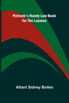 Paperback Putnam's Handy Law Book for the Layman Book