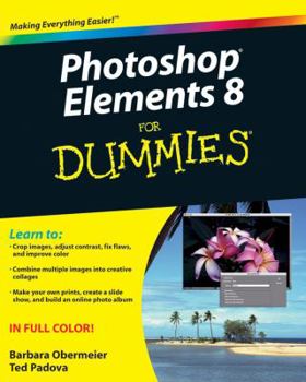 Paperback Photoshop Elements 8 for Dummies Book