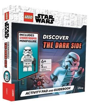 Paperback Lego Star Wars Discover the Dark Side: Includes Stormtrooper Minifigure, Activity Pad, and Guidebook Book