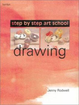 Paperback Step-by-Step Art School: Drawing Book