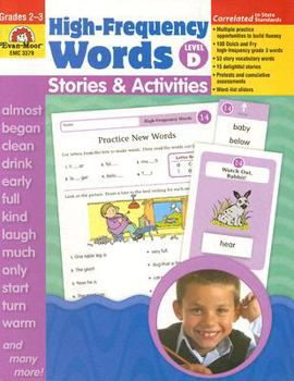 Paperback High-Frequency Words: Stories & Activities, Grades 2-3: Level D Book