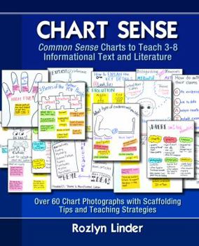Paperback Chart Sense: Common Sense Charts to Teach 3-8 Informational Text and Literature Book