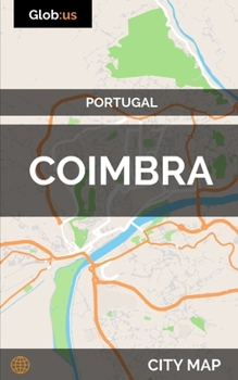 Paperback Coimbra, Portugal - City Map Book