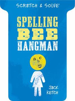 Paperback Scratch & Solve(r) Spelling Bee Hangman Book