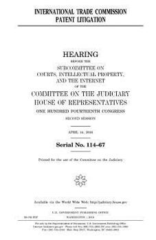 Paperback International Trade Commission patent litigation Book