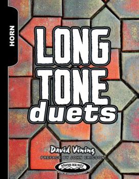 Spiral-bound Long Tone Duets for Horn Book