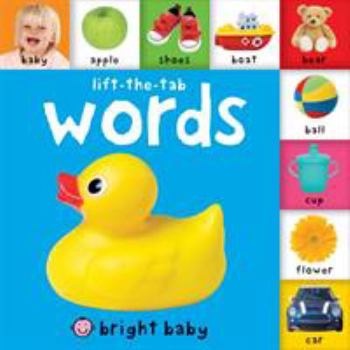 Board book Bright Baby Lift-The-Tab: Words Book