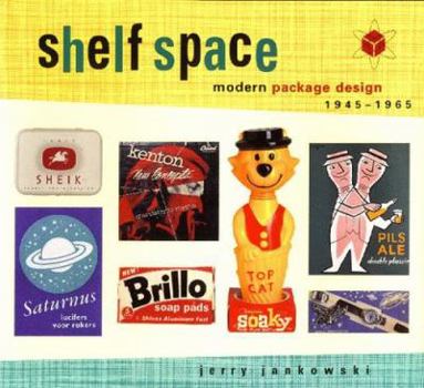 Paperback Shelf Space: Modern Package Design 1945-1965 Book