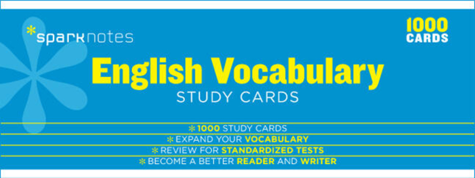Cards English Vocabulary Sparknotes Study Cards: Volume 7 Book