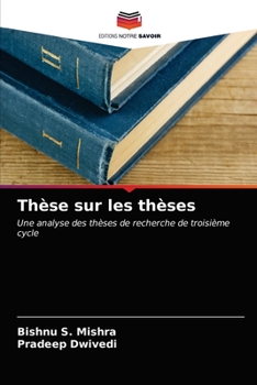 Paperback Thèse sur les thèses [French] Book