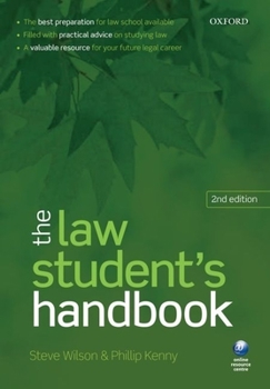 Paperback The a Law Student's Handbook Book