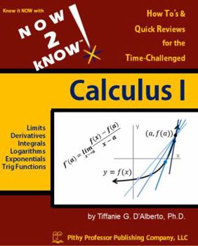 Paperback NOW 2 kNOW Calculus 1 Book