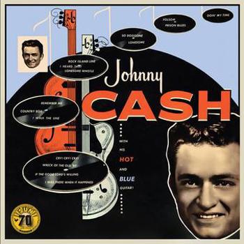 Vinyl With His Hot And Blue Guitar (Sun Records 70th Ann Book