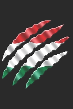 Paperback Hungary Notebook: Hungary Notebook - college book - diary - journal - booklet - memo - composition book - 120 sheets - Dot Grid paper 6x Book