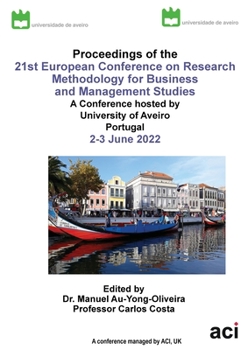 Paperback ECRM2022 - Proceedings of the 21st Conference on Research Methodology Book