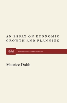 Paperback An Essay on Econ Growth and Plan Book