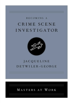 Paperback Becoming a Crime Scene Investigator Book