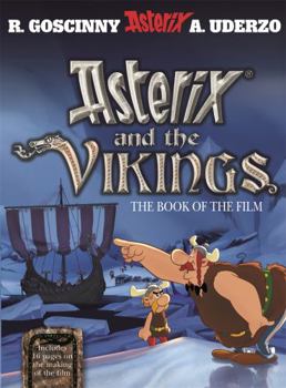 Hardcover Asterix and the Vikings: The Book of the Film Book