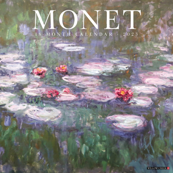 Calendar Monet 2023 Wall Calendar Book