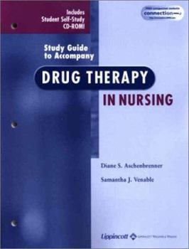Hardcover Study Guide to Accompany Drug Therapy in Nursing [With CDROM] Book