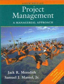 Hardcover Project Management: A Managerial Approach [With 2 CDROMs] Book