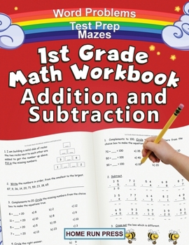 Paperback 1st Grade Math Workbook Addition and Subtraction: Grade 1 Workbooks, Math Books for 1st Graders, Ages 4-8 Book