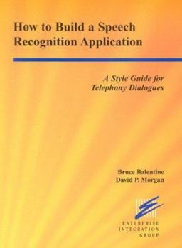 Paperback How to Build a Speech Recognition Application Book