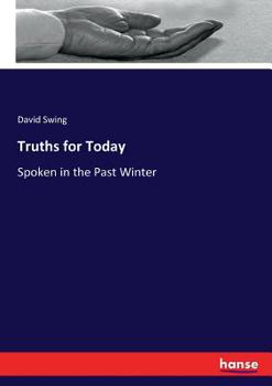 Paperback Truths for Today: Spoken in the Past Winter Book