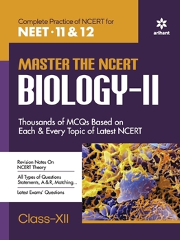 Paperback Master The NCERT for NEET Biology - Vol.2 Book