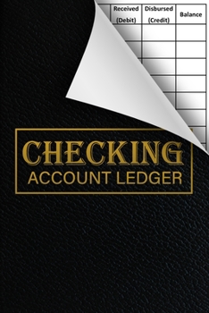 Paperback Checking Account Ledger: budgeting, expense tracker, 6 Column Payment Record And Tracker Log Book - General Business Ledger Checking Account Tr Book