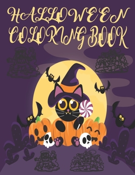 Halloween Coloring Book: Halloween Coloring Book for Halloween lover