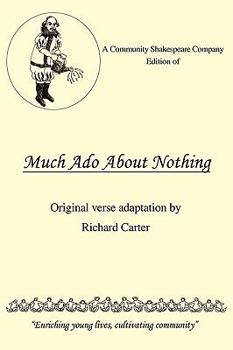 Paperback A Community Shakespeare Company Edition of Much Ado About Nothing Book