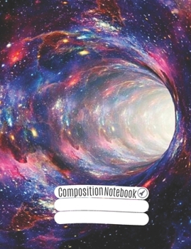 Composition Notebook: Cosmic Wide College Ruled Paper Notebook Journal, Blank Lined Workbook for Kids Teens Boys, to School College Home Writing Notes (volume 5)