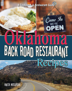 Paperback Oklahoma Back Road Restaurant Recipes Cookbook Book
