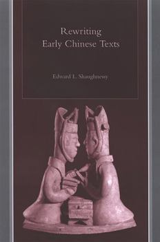 Hardcover Rewriting Early Chinese Texts Book