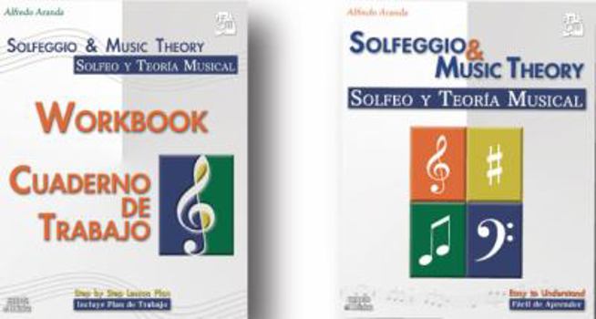 Perfect Paperback Solfeggio and Musica Theory Workbook/Cuaderno de Trabajo para el libro de Solfeo y Teoría Musical [Spanish] Book