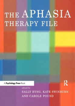 Paperback The Aphasia Therapy File: Volume 1 Book