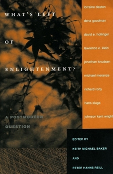 Paperback What's Left of Enlightenment?: A Postmodern Question Book