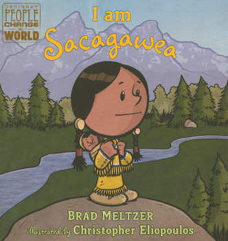 Library Binding I Am Sacagawea Book