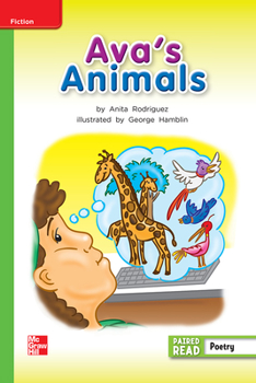 Spiral-bound Reading Wonders Leveled Reader Ava's Animals: Beyond Unit 2 Week 5 Grade 2 Book