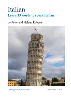 Paperback ITALIAN - Learn 35 Words to Speak Italian Book