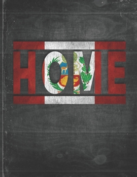 Home: Peru Flag Personalized Retro Gift for Peruvian Retired Coworker Friend Party  Undated Planner Daily Weekly Monthly Calendar Organizer Journal