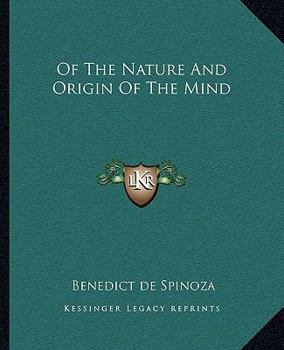 Of The Nature And Origin Of The Mind